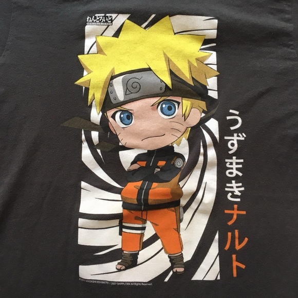 Black Naruto Shirt - Picture 3 of 4